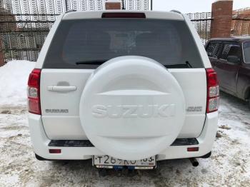 6 949 р. Пластиковый колпак запасного колеса SUZUKI (верхняя часть, 225/70/16) Suzuki Grand Vitara JT 5 дверей 2-ой рестайлинг (2012-2016) (неокрашенный)  с доставкой в г. Тольятти. Увеличить фотографию 11