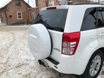 6 949 р. Пластиковый колпак запасного колеса SUZUKI (верхняя часть, 225/70/16) Suzuki Grand Vitara JT 5 дверей 2-ой рестайлинг (2012-2016) (неокрашенный)  с доставкой в г. Тольятти. Увеличить фотографию 13