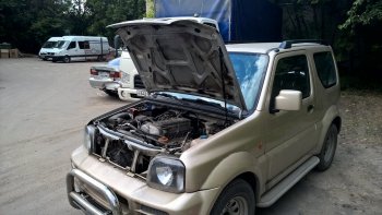 Упоры капота Атланта Инжиниринг Suzuki Jimny JB23/JB43 дорестайлинг (1998-2001)