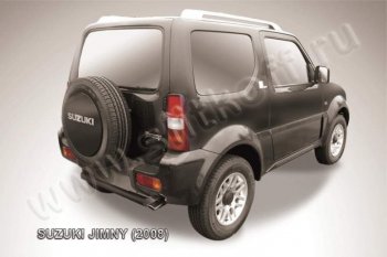 Защита задняя Slitkoff Suzuki (Сузуки) Jimny (Жимни)  JB23/JB43 (2002-2012) JB23/JB43 1-ый рестайлинг