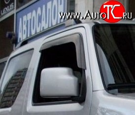 999 р. Комплект дефлекторов окон (ветровиков) 2 шт. 3d Russtal Suzuki Jimny JB23/JB43 дорестайлинг (1998-2001)  с доставкой в г. Тольятти