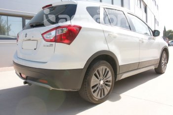 22 699 р. Фаркоп Aragon. (шар S) Suzuki SX4 JYB, JYA хэтчбэк дорестайлинг (2013-2016)  с доставкой в г. Тольятти. Увеличить фотографию 2