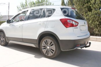 22 699 р. Фаркоп Aragon. (шар S) Suzuki SX4 JYB, JYA хэтчбэк дорестайлинг (2013-2016)  с доставкой в г. Тольятти. Увеличить фотографию 9