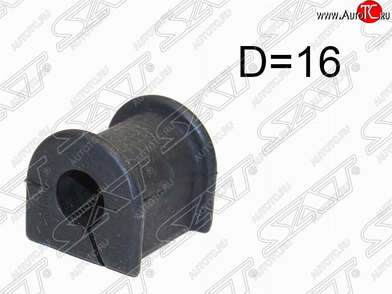 123 р. Резиновая втулка переднего стабилизатора (D=16) (5SFE) SAT Toyota Camry XV20 (1999-2001)  с доставкой в г. Тольятти