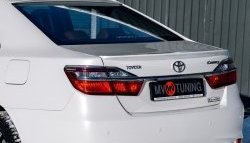 4 649 р. Козырёк на заднее стекло Tuning-Sport Toyota Camry XV55 1-ый рестайлинг (2014-2017) (Неокрашенный)  с доставкой в г. Тольятти. Увеличить фотографию 5