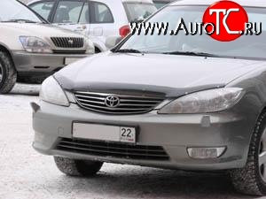 3 299 р. Дефлектор капота NovLine Toyota Camry XV30 рестайлинг (2004-2006)  с доставкой в г. Тольятти