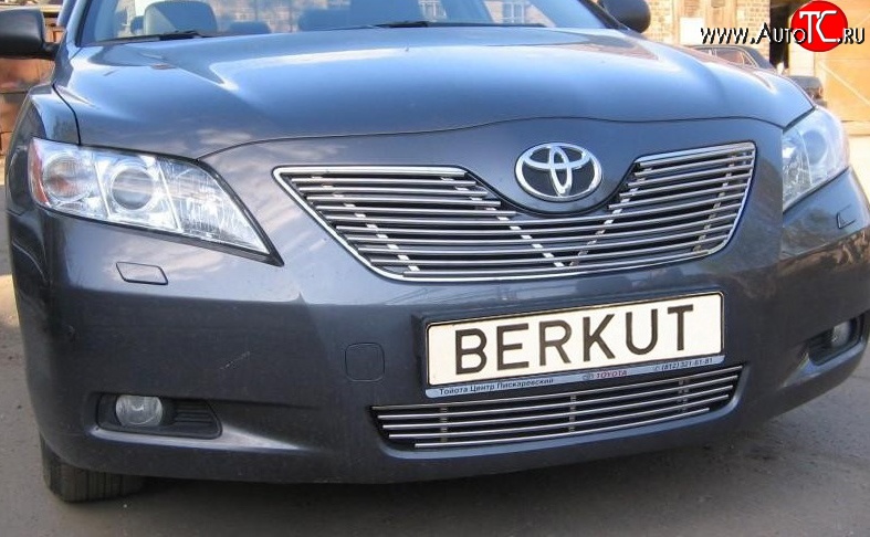 6 499 р. Декоративная вставка решетки радиатора Berkut Toyota Camry XV40 рестайлинг (2009-2011)  с доставкой в г. Тольятти