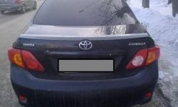 4 899 р. Спойлер CT Toyota Corolla E150 седан дорестайлинг (2006-2010) (Неокрашенный)  с доставкой в г. Тольятти. Увеличить фотографию 2