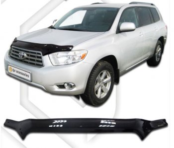 Дефлектор капота CA-Plastic Toyota Highlander XU40 дорестайлинг (2007-2010)