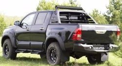 3 499 р. Брызговики под расширители колесных арок с выносом 50 мм RA Toyota Hilux AN120 дорестайлинг (2016-2020)  с доставкой в г. Тольятти. Увеличить фотографию 3