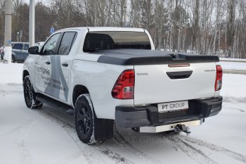 21 599 р. Фаркоп PT GROUP /съемный квадрат/с НЕРЖ накладкой TOYOTA Hilux 2015- /JAC T6 2015-/JAC T8 2023-/Sollers ST6 2023- Toyota Hilux AN120 дорестайлинг (2016-2020)  с доставкой в г. Тольятти. Увеличить фотографию 3