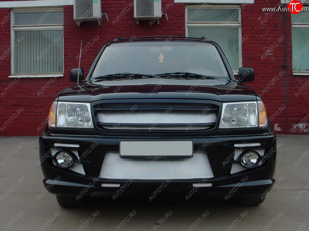 13 449 р. Передний бампер HUNTER Toyota Land Cruiser 100 дорестайлинг (1998-2002) (Неокрашенный)  с доставкой в г. Тольятти