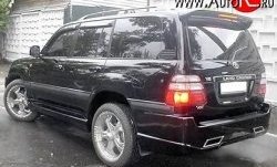 14 949 р. Пороги накладки Hunter Toyota Land Cruiser 100 1-ый рестайлинг (2002-2005) (Неокрашенные)  с доставкой в г. Тольятти. Увеличить фотографию 2