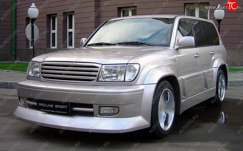 7 199 р. Решетка радиатора HUNTER Toyota Land Cruiser 100 дорестайлинг (1998-2002) (Неокрашенная)  с доставкой в г. Тольятти