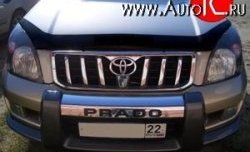 Дефлектор капота NovLine Toyota Land Cruiser Prado J120 (2002-2009)