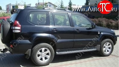 10 349 р. Спойлер CT v1 Toyota Land Cruiser Prado J120 (2002-2009) (Неокрашенный)  с доставкой в г. Тольятти