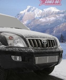 Декоративная вставка воздухозаборника в бампер Souz-96 Toyota Land Cruiser Prado J120 (2002-2009)