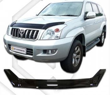 Дефлектор капота ( J120-J125) CA-Plastic Toyota Land Cruiser Prado J120 (2002-2009)