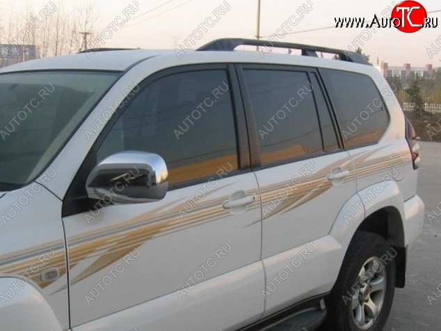 9 199 р. Рейлинги CT Toyota Land Cruiser Prado J120 (2002-2009)  с доставкой в г. Тольятти