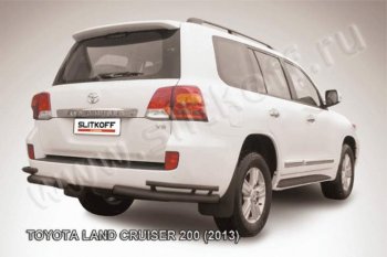 Уголки d76+d42 двойные Toyota Land Cruiser 200 1-ый рестайлинг (2012-2015)