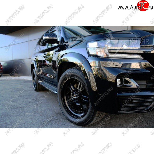 26 599 р. Накладки на колёсные арки MV-Tuning  Toyota Land Cruiser  200 (2015-2021) 2-ой рестайлинг  с доставкой в г. Тольятти