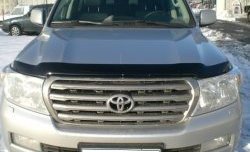 Дефлектор капота NovLine Toyota Land Cruiser 200 дорестайлинг (2007-2012)