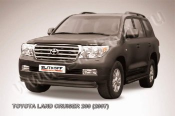 Защита переднего бампер Slitkoff Toyota (Тойота) Land Cruiser (Лэнд)  200 (2007-2012) 200 дорестайлинг