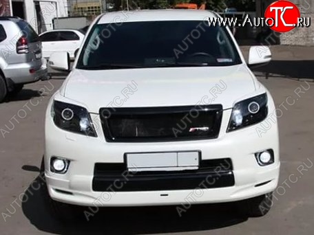 5 899 р. Решётка радиатора TRD Sport Toyota Land Cruiser Prado J150 дорестайлинг (2009-2013) (Неокрашенная)  с доставкой в г. Тольятти