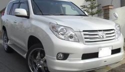 3 489 р. Решётка радиатора Elford Toyota Land Cruiser Prado J150 дорестайлинг (2009-2013) (Неокрашенная)  с доставкой в г. Тольятти. Увеличить фотографию 2