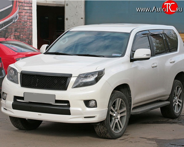 4 649 р. Решётка радиатора TRD Toyota Land Cruiser Prado J150 дорестайлинг (2009-2013) (Неокрашенная)  с доставкой в г. Тольятти