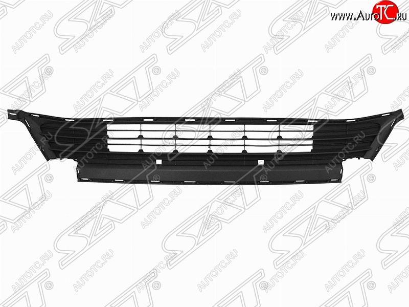 2 169 р. Решётка в передний бампер (нижняя) SAT Toyota RAV4 XA40 5 дв. рестайлинг (2015-2019)  с доставкой в г. Тольятти