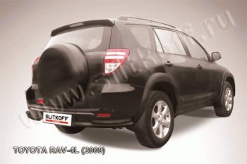 Уголки d57+d42 двойные Toyota RAV4 XA30 5 дв. удлиненный 1-ый рестайлинг (2009-2010)