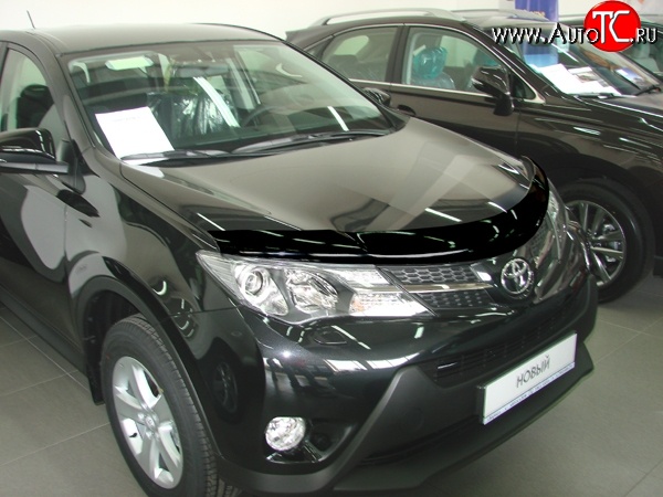 3 299 р. Дефлектор капота NovLine Toyota RAV4 XA40 5 дв. дорестайлинг (2012-2015)  с доставкой в г. Тольятти