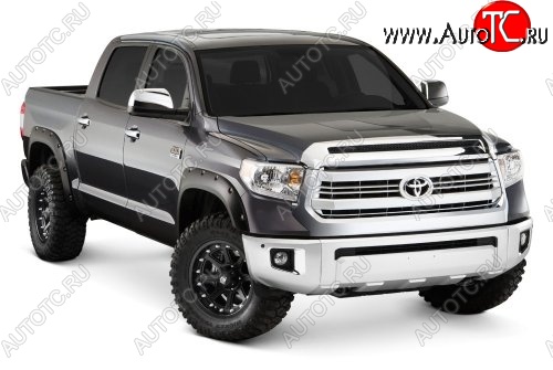 14 099 р. Накладки на колёсные арки BUSHWACKER Toyota Tundra XK50 дорестайлинг (2007-2009) (Неокрашенные)  с доставкой в г. Тольятти