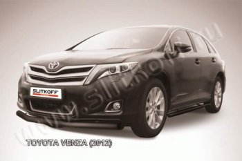 Защита переднего бампер d76 Slitkoff Toyota (Тойота) Venza (Венза)  GV10 (2012-2016) GV10 рестайлинг