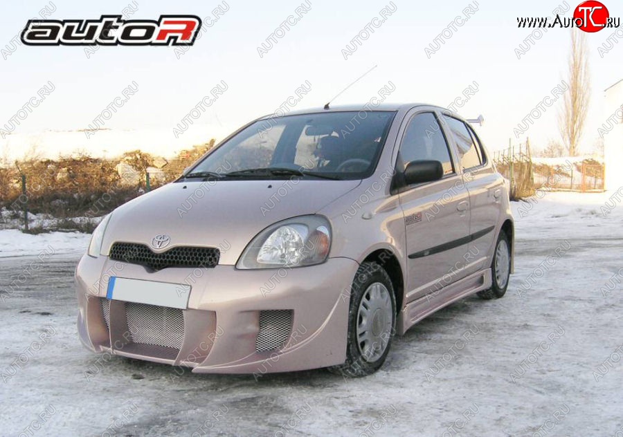 24 999 р. Передний бампер EVO Toyota Yaris XP10 хэтчбэк 5 дв. (1999-2005)  с доставкой в г. Тольятти