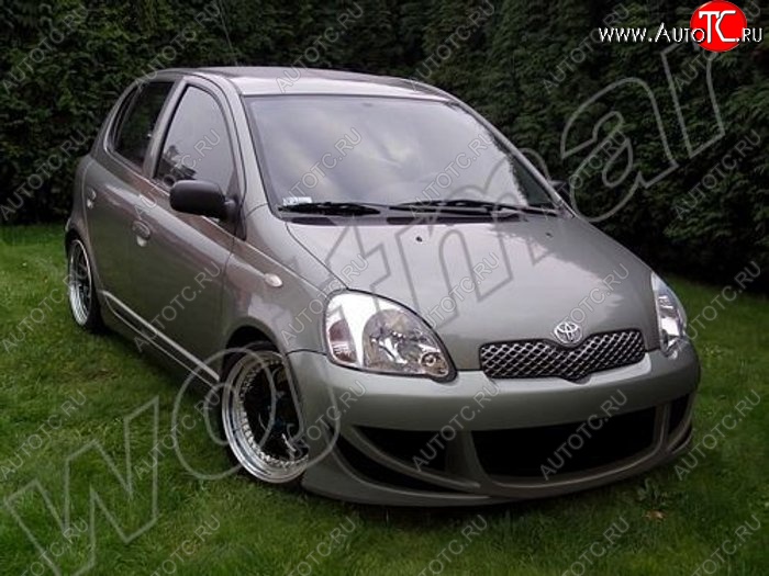 24 999 р. Передний бампер R1 Toyota Yaris XP10 хэтчбэк 5 дв. (1999-2005)  с доставкой в г. Тольятти