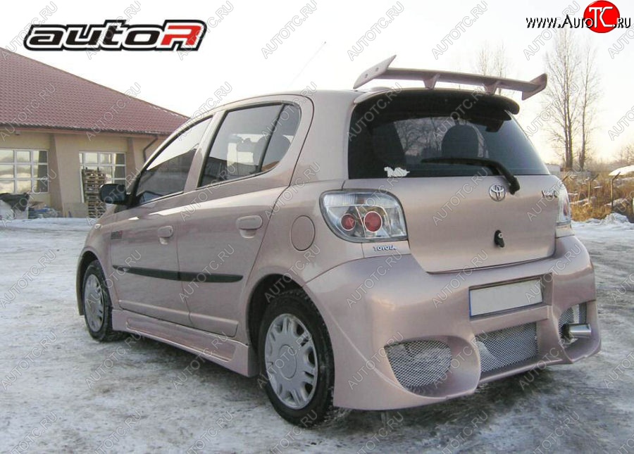 24 999 р. Задний бампер EVO Toyota Yaris XP10 хэтчбэк 5 дв. (1999-2005)  с доставкой в г. Тольятти