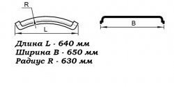 1 699 р. Полукрылок К-650 1/3 в сборе с хомутами Master-Plast КамАЗ 5490 (2013-2024)  с доставкой в г. Тольятти. Увеличить фотографию 3