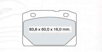 659 р. Колодка переднего дискового тормоза DAFMI (SM) Лада 2105 (1979-2010)  с доставкой в г. Тольятти. Увеличить фотографию 2