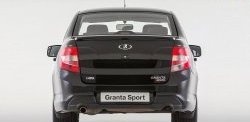 2 859 р. Лип-спойлер Granta Sport Лада Гранта Спорт 2190 седан рестайлинг (2023-2025) (Неокрашенный)  с доставкой в г. Тольятти. Увеличить фотографию 4