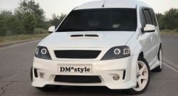 9 999 р. Передний бампер DMstyle Лада Ларгус дорестайлинг R90 (2012-2021) (Без сетки, Неокрашенный)  с доставкой в г. Тольятти. Увеличить фотографию 2