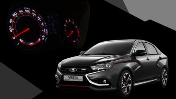 62 999 р. Приборная панель Ferrum GF 940 SPORT Edition Лада Веста 2180 седан дорестайлинг (2015-2023) (С кожаным щитком (строчка красная))  с доставкой в г. Тольятти. Увеличить фотографию 5