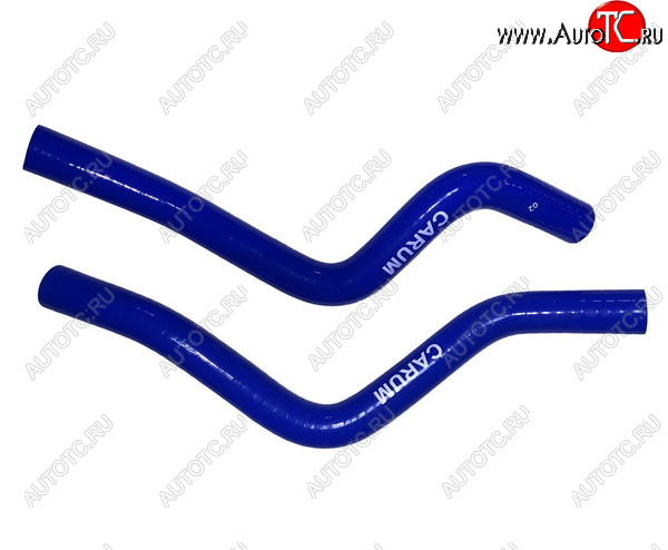 1 039 р. Патрубки радиатора печки (силикон) CARUM Лада XRAY (2016-2022) (комплект 2 шт.)  с доставкой в г. Тольятти
