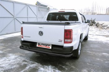 Защита задняя Slitkoff Volkswagen (Волксваген) Amarok (Амарок) (2016-2022) рестайлинг