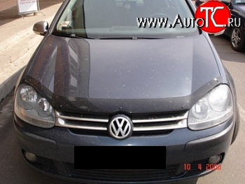 2 699 р. Дефлектор капота NovLine Volkswagen Golf Plus 5 (2004-2009)  с доставкой в г. Тольятти