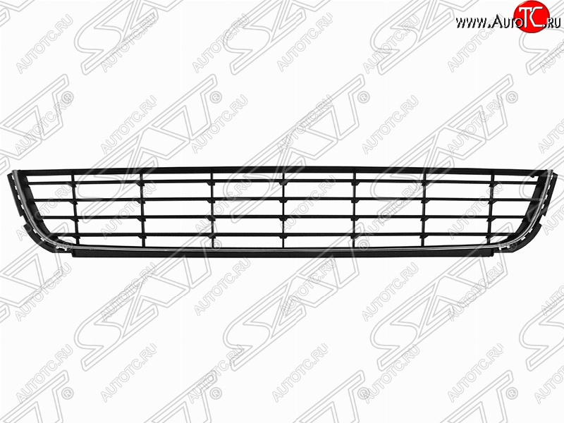 1 279 р. Решётка в передний бампер (с хром молдингом) 5D SAT Volkswagen Golf 6 хэтчбэк 5 дв. (2008-2014)  с доставкой в г. Тольятти