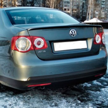 3 399 р. Лип спойлер АВТОКРАТ Volkswagen Jetta A5 седан (2005-2011) (Неокрашенный)  с доставкой в г. Тольятти. Увеличить фотографию 2