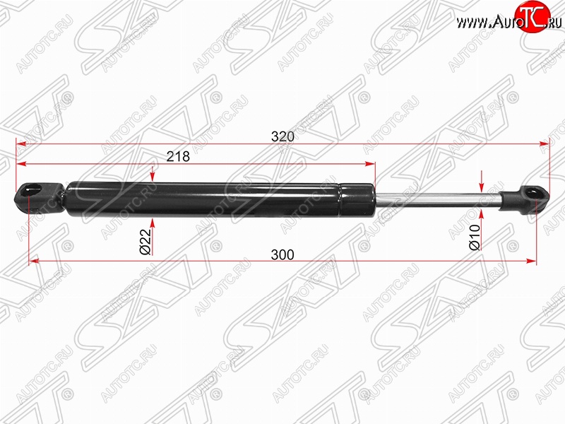 599 р. Газовый упор крышки багажника SAT Volkswagen Jetta A5 седан (2005-2011)  с доставкой в г. Тольятти