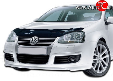 4 599 р. Дефлектор капота NovLine (седан) Volkswagen Jetta A6 седан дорестайлинг (2011-2015)  с доставкой в г. Тольятти